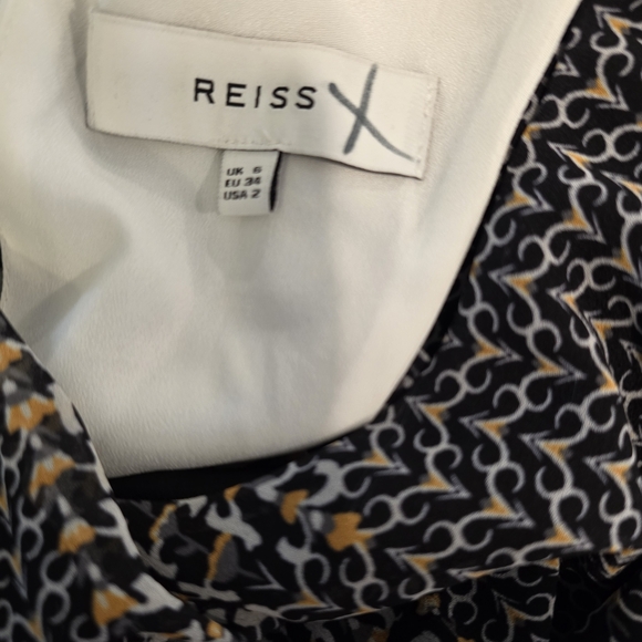 Reiss Naima Back Cut-Out Midi Dress - Picture 9 of 9